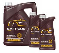 7 Litro Olio Motore mannol extreme 5W-40 Api Sn Cf Acea A3 B4 VW 502 505 00 MB