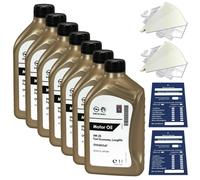 7 Litro Originale Opel 0W20 FS Ll Olio GM Dexosd OV0401547 Api Sn Plus Set