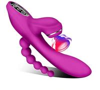 Cuson Vibratore sessuale per donna Punto G Silenzioso Massaggiatore in silicone per coppie