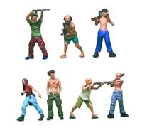 7 miniature di ladri in scala 1:64 per giochi, decorazioni per tavoli da