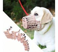 7 Misure Museruola Antilacerante per Cani, Maschera Facciale Regolabile e Traspirante per Gatti, Museruola in Plastica Antilabbiatura per Cani di Grossa Taglia Taglia 2,Taglia 3,Taglia 4,Taglia 5,Tagl