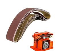 7 nastri abrasivi per levigatrice a nastro, 50 x 686 mm, per lame, lame, compensato, truciolato e pannelli decorativi (misto)