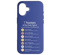 7 Nomi dello Spirito Santo attivati nella tua vita Custodia per iPhone 16