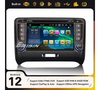 7" Octa Core BT5.0 Carplay DAB+ 64GB DSP 4G Android 14 Autoradio For AUDI TT MK2