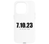 7 ottobre NOVA Tribute | Gli ebrei israeliani hanno bisogno di Shalom Custodia per iPhone 15 Pro
