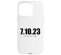 7 ottobre NOVA Tribute | Gli ebrei israeliani hanno bisogno di Shalom Custodia per iPhone 15 Pro Max