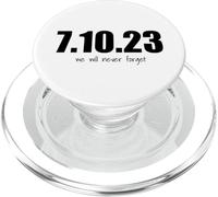 7 ottobre NOVA Tribute | Gli ebrei israeliani hanno bisogno di Shalom PopSockets PopGrip per MagSafe