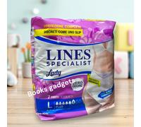 7 Pacchi (49 Mutandine tg.L) Lines Specialist Pants Lady Plus per Incontinenti