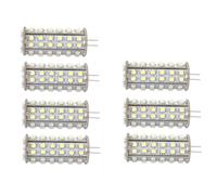 7-Pack 12v AC/Dc G4 Base 66 SMD LED Lampadina Frigo Bianco per Malibu Paesaggio