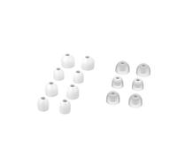 7 Paia Auricolari di Ricambio per Sony WF-1000XM3 / WF-1000XM4 / WF-1000XM5, 4 Misure Gommini in Silicone per Auricolari in-Ear (Bianco)