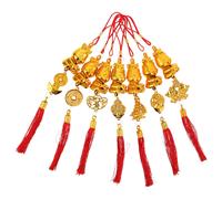 7 PCS Ciondolo Di Decorazione Capodanno Decorazioni Cinese Ornamento Del