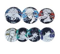 7 Pcs Satoru Distintivo, Megumi Sukuna Figura Distintivo, Anime Metallo Pins Tinplate Badge, Decorazioni Per Borse Alla Moda