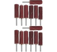 7 Pcs Set Di Ruote Abrasive Manicotti Per Levigatura Tamburi Nastri Abrasivi