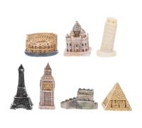 7 Pcs Statua Della Torre Eiffel Libertà Materiali Di Architettura