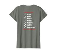 7 peccati capitali solo un giorno tipico Maglietta