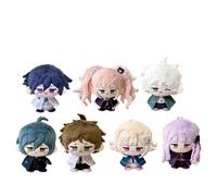 7 personaggi anime, anime, figure morbide, Nagito Komaeda, Enoshima Junko/Kyouko Kirigiri, grazioso zaino con ciondolo a forma di anime, periferia, merch, pezzo da collezione per la casa, regalo da
