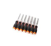 7 pezzi 6-19mm Set di scalpelli per lavorazione del legno cr-vs Utensili per intaglio del legno Scalpelli Strumento per falegname Manico in TPR Coltello da intaglio professionale Graver per legno (sca
