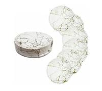 7 pezzi Bere sottobicchieri con porta a vassoio profondo, tazza da 10 cm con staffa inferiore di 11 x 2,5 cm, tazza di pelle per bevande calda o fredda