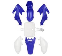 7 pezzi blu bianco accessori for moto carenatura kit corpo moto parafango in plastica pit dirt bike compatibile con CRF50