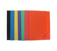 7 Pezzi Cartella Documenti Colorata con Elastico, Plastica, 7 Colori per | Organizzazione a Colori, Design Pieghevole, per Studenti e Personale Amministrativo, Viaggi di Lavoro