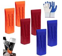 7 Pezzi Cunei da abbattimento in plastica,Cunei per Motosega in plastica,Cunei per abbattimento in plastica,Cunei per Abbattimento Motoseghe,Cunei per Taglio Alberi,Cunei di abbattimento