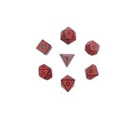 7 Pezzi Dadi Poliedrici Dadi da Gioco Polyhedral Dadi 7-Die DND Dice Set Dadi Dungeons and Dragons Set Dadi D&D MTG Giochi di Carte da Tavolo
