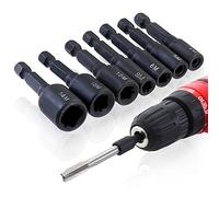 7 Pezzi M4-M14 Adattatore per Boccola Maschiatura 1/4 Pollice Asta Esagonale Mac