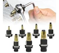 7 Pezzi Rivettatrici Manuali di Teste Set, Rivettatrice per Inserti Filettati, per M3, M4, M5, M6, M8, M10 M12 Rivettatrice per Inserti Filettati Accessori