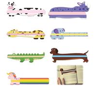 7 Pezzi Strisce di Guida Lettura,Strisce Evidenziazione,20x8cm Leggere Guidata per La Dislessia,Aiuto Dislessia Nei Bambini,Lettura Guidate,Leggere Delle Regole Tracciamento,per Insegnanti,Bambini