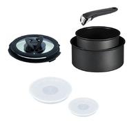 7 Pezzi Tefal Ingenio Daily Capocuoco Induzione 16cm, 18cm Padelle, D e Maniglia