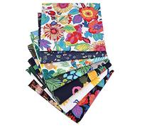 7 pezzi Tessuti Di Cotone Stampati, 50 X 50 Cm Patchwork Tessuto Di Cotone Tessile Patchwork Panni Per Cucire Quilting Panno Per Cucire Fatto A Mano Fai Da Te Per Abbigliamento Cucito Artigianale