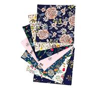 7 pezzi Tessuti Di Cotone Stampati, 50 X 50 Cm Patchwork Tessuto Di Cotone Tessile Patchwork Panni Per Cucire Quilting Panno Per Cucire Fatto A Mano Fai Da Te Per Abbigliamento Cucito Artigianale