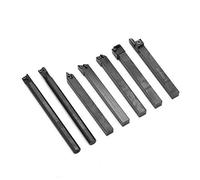 7 pezzi tornitura portautensili barra di alesatura con inserti in carburo, MGEHR1010/SER1010H11/SCLCR1010H06/SDJCR1010H07/SDNCN1010H07/S10K-SCLCR06/SNR0010K11, 42cr Kit di utensili per tornitura