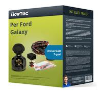 7 poli universale kit elettrico per FORD Galaxy III Tipo CK TowTec Nuovo
