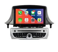 7 pollice Android 12 autoradio stereo per Renault Megane 3 2009-2014 lettore video multimediale unità di testa GPS Navi WIFI 4G BT Carplay 8 Core UI multipla Argento