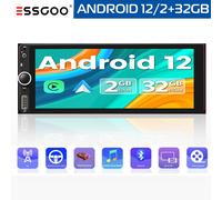 7 Pollici 1 DIN Autoradio Con Schermo Android 13 Carplay Bluetooth GPS RDS WiFi