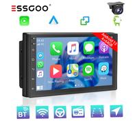 7 Pollici 4+64GB Autoradio 2DIN Carplay Android 13 GPS Bluetooth RDS Stereo +CAM