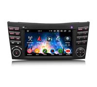 7 pollici 8-Core 4GB+64GB Android 14 Autoradio GPS Navigatore per Mercedes Classe E/CLS W211 W219 Supporto CarPlay Android Auto Bluetooth 5.0 WiFi 4G DSP DAB+ USB FM RDS Schermo tattile IPS Canbus