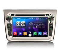 7 pollici 8 Core 4GB 64GB Autoradio Android 14 per Alfa Romeo Mito GPS Navigatore Wirelss Carplay Android Auto DSP Bluetooth 5.0 WiFi DAB+ SWC A2DP Radio Touchscreen