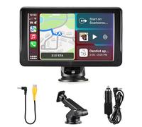 7 pollici Android Auto Display & Wireless CarPlay, HD Touch Screen con GPS Modified Car Cadio, dispositivi video integrati nel cruscotto, Android Wireless Autoradio, Siri/Bluetooth/FM/AUX, Airplay