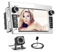 7 Pollici Autoradio Android WiFi Navigatore Auto per Opel Meriva Corsa Zafira Vivaro Antara Combo con Bluetooth USB RDS Mirror Link | Telecamera Retromarcia | Microfono
