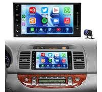 7 pollici touch screen Android 13 Autoradio per Toyota Camry 2002-2006 2G+ | 2 DIN per Camry XV30 con Wireless CarPlay Android Auto Bluetooth WiFi 5G GPS Navigazione FM Radio SWC AHD Telecamera