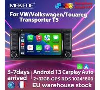 7 pollici Wireless Android Auto per Volkswagen VW Passat Touareg Multivan T5 Trasporte 2Din Auto sistema intelligente Radio Carplay BT