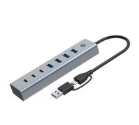 7-PORT USB 3.0 HUB 5GBPS USB-C X 3