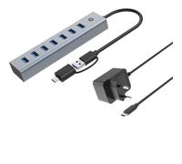 7-PORT USB 3.0 HUB WITH POWER ADAPT