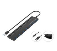 7-PORT USB 3.0 HUB WITH POWER ADAPT