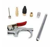7 Pz Air-Compressor Soffio Ugello Punta Ago Gonfiaggio Soffiatore Accessory-Kit