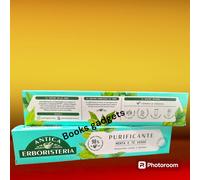 7 pz Antica Erboristeria Dentifricio PURIFICANTE contro i Batteri Menta-Tè Verde