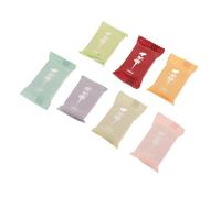 7 Pz Asciugamano Detergente Usa e Getta Lavare L'asciugamano Asciugamani a Moneta Comodo Asciugamano Da Lavare Mini Salviette Per Il Trucco Comprimere L'asciugamano Cotone FRCOLOR