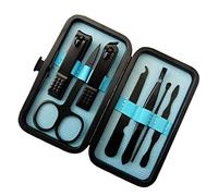 7 pz Nail Care Cutter Cuticole Clipper Pedicure Manicure Strumenti Blu